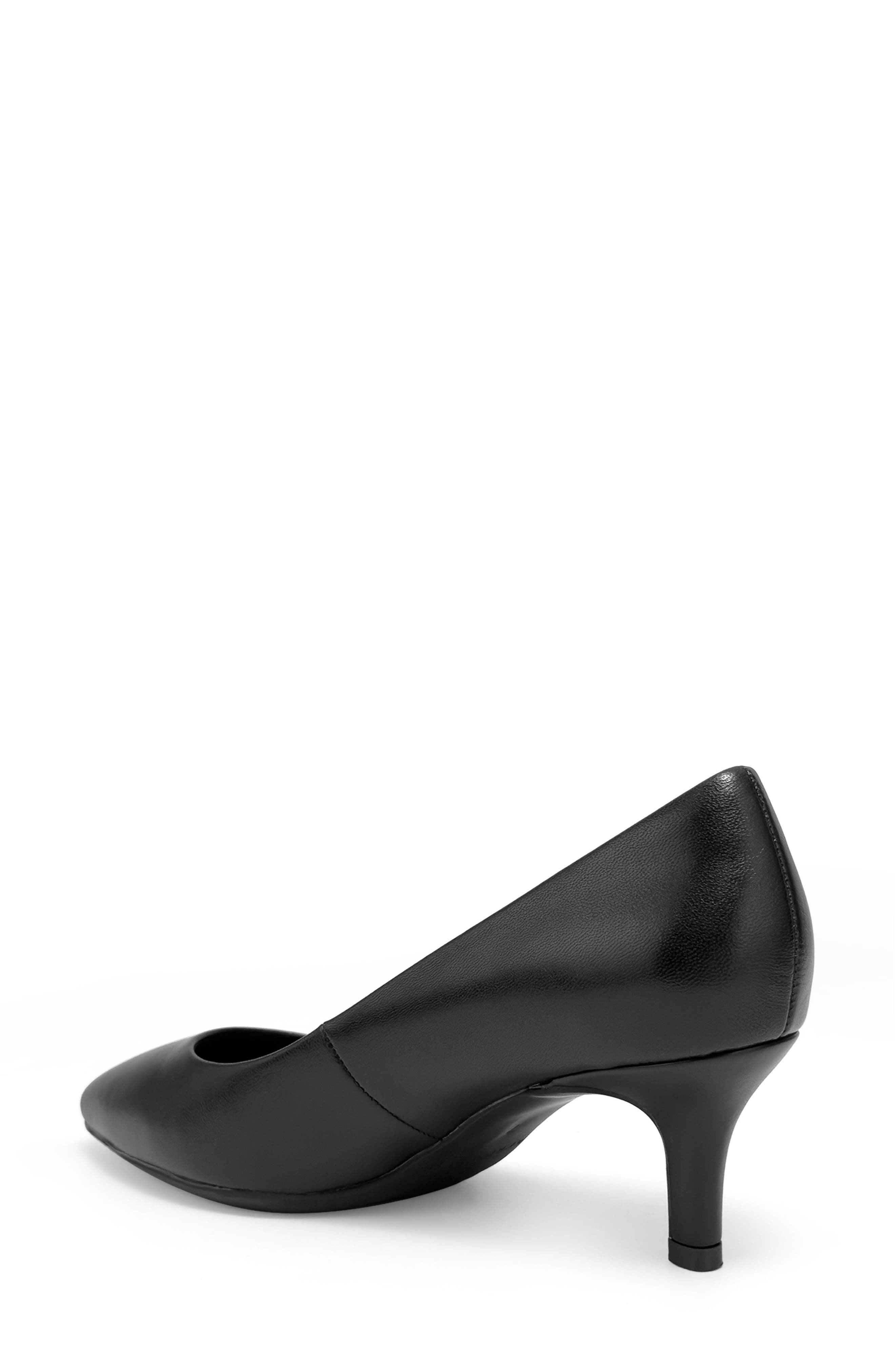 Aerosoles Elil Pump, Alternate, color, Black Leather