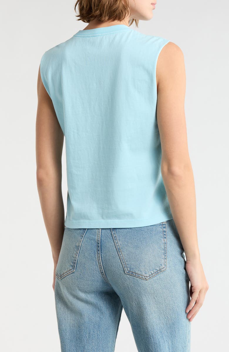 Alice + Olivia Micah Embellished Muscle Tank, Alternate, color,