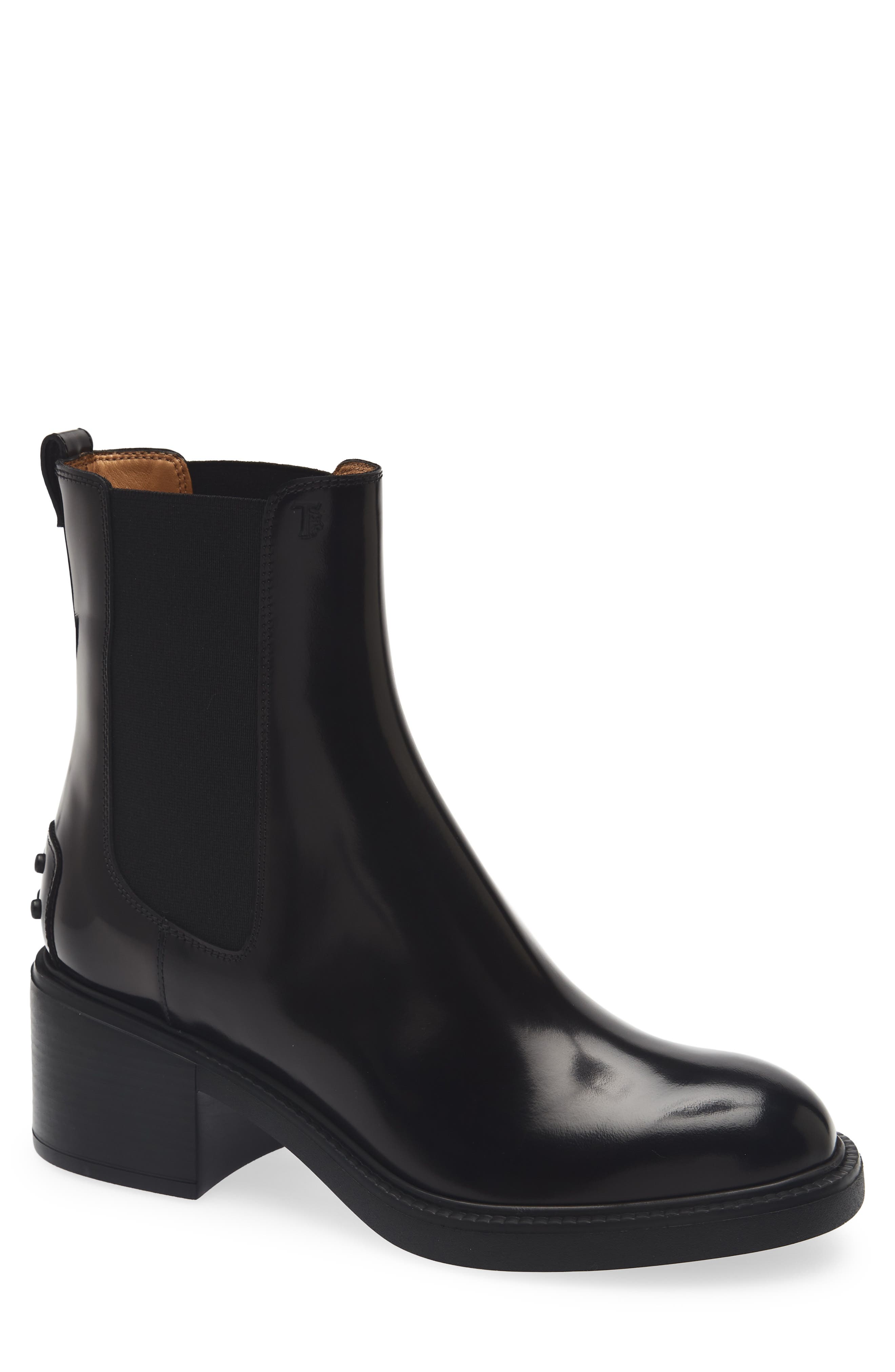 Tod's Chelsea Boot, Main, color, Nero