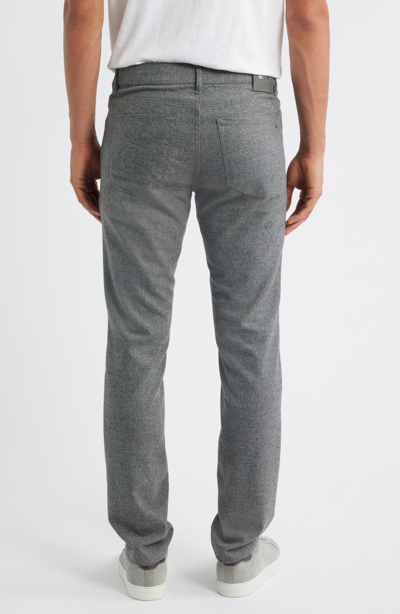 Brax Chuck Modern Fit Ceramica Flannel Five-Pocket Pants, Alternate, color, Graphite