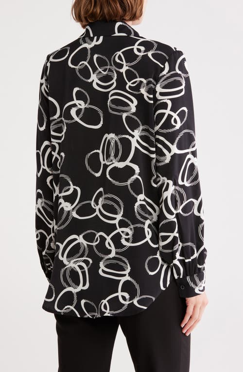 Patrizia Luca Oversize Colorblock Button-up Shirt