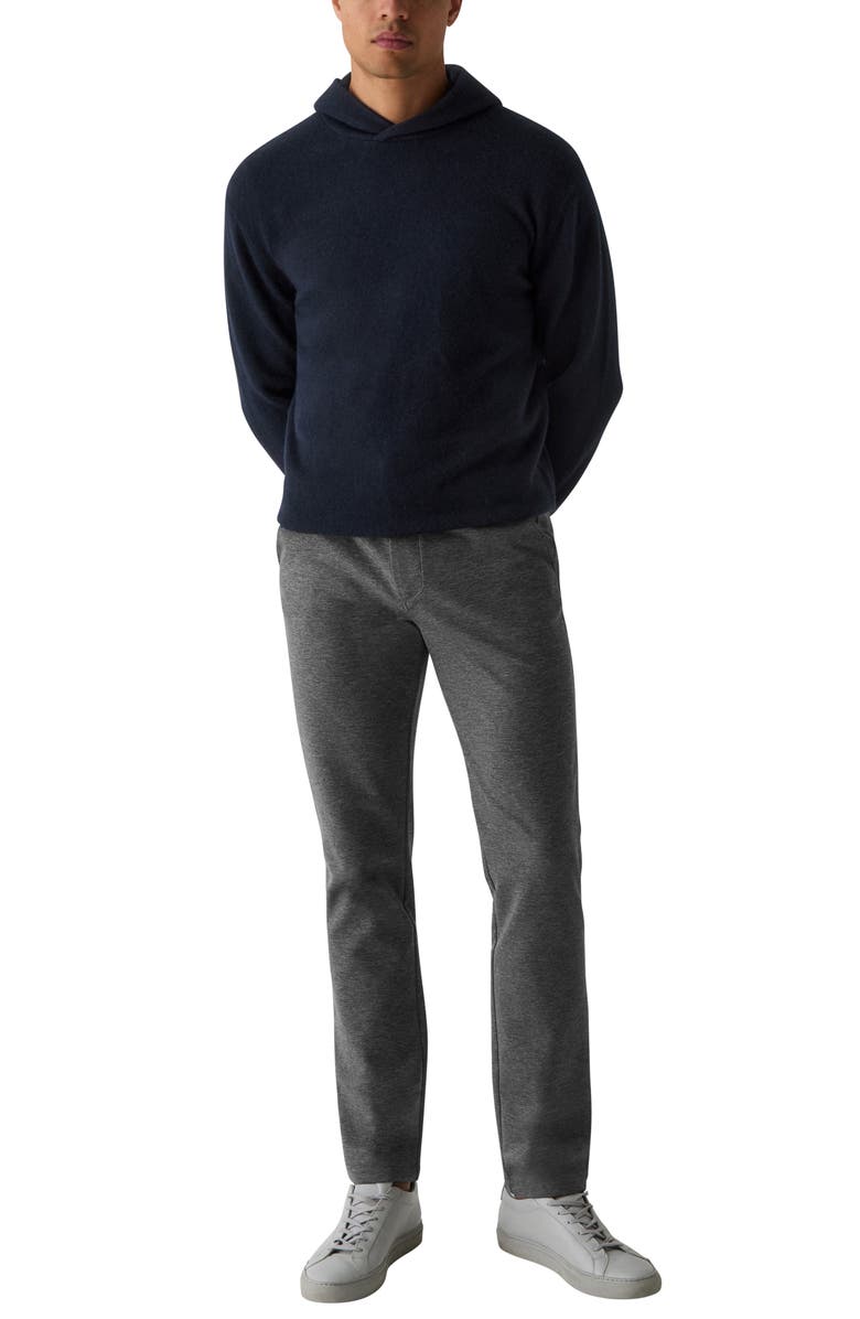 Greyson Koko Wool Cashmere Blend Hoodie, Alternate, color, Maltese Blue