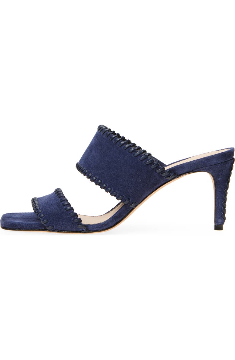 Cinq à Sept Sutton Whipstitch Sandal, Alternate, color, Navy