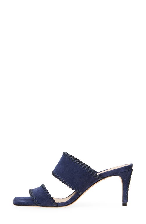 Cinq À Sept Sutton Whipstitch Sandal In Blue