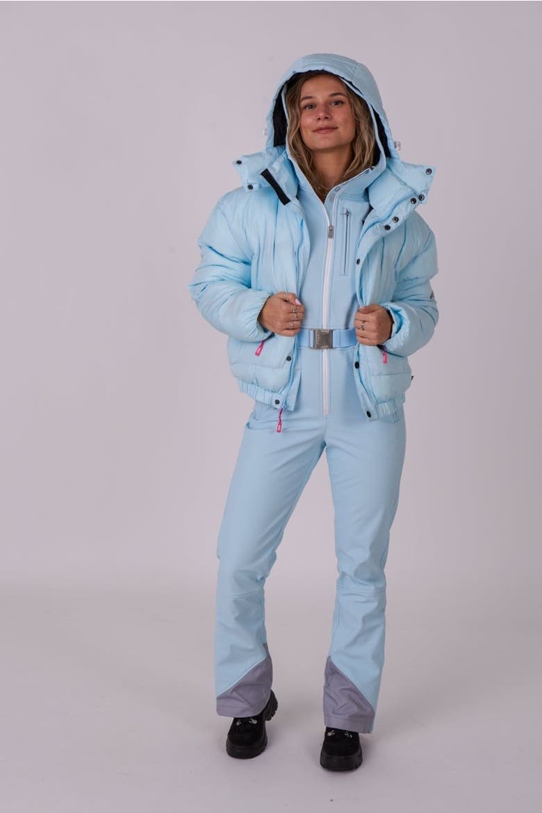 Chic Ski Suit, Alternate, color, Ice Blue