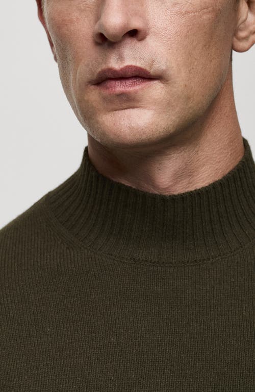 Mango Pull In Khaki Green
