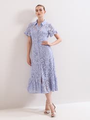 Phase Eight Carmine Lace Dress