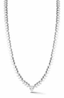 Pear Cubic Zirconia Necklace