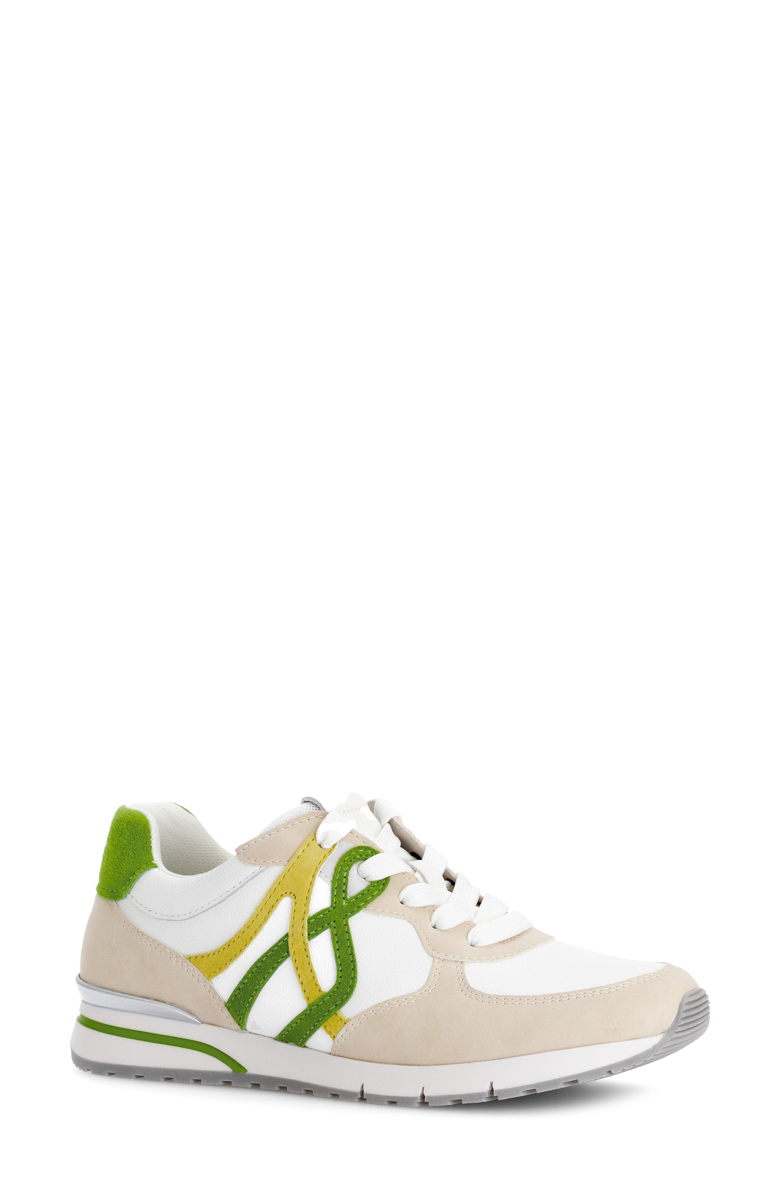 Gabor 66.325 Sneaker, Main, color, Green