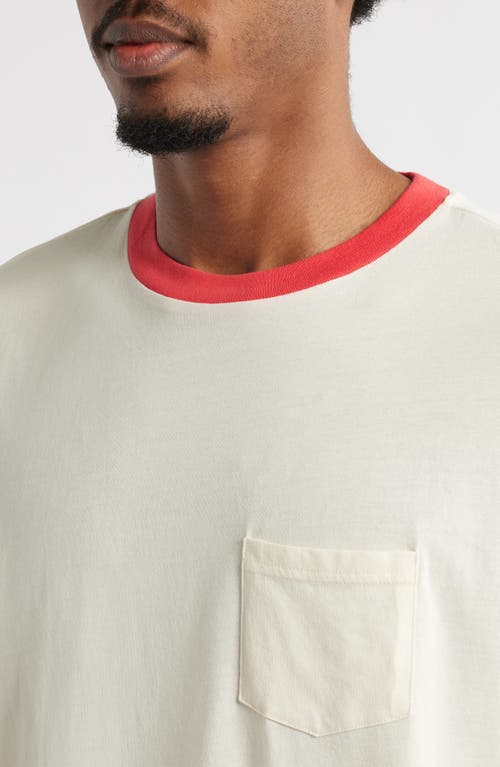 ELWOOD ELWOOD TROPHY LONG SLEEVE EMBROIDERY RINGER T-SHIRT