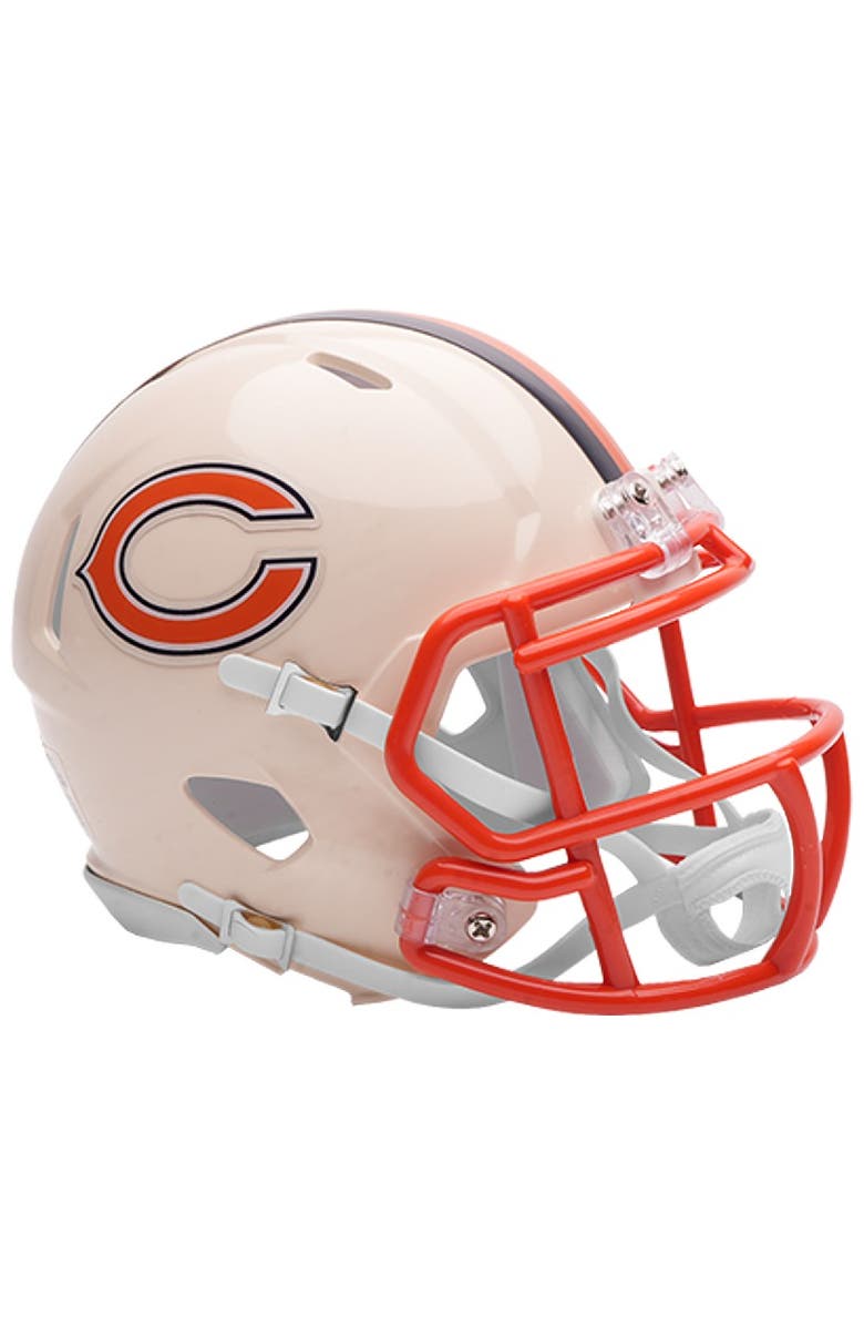 RIDDELL Chicago Bears Riddell Retro Collection NFL Mini Helmet, Main, color, Multi-Color