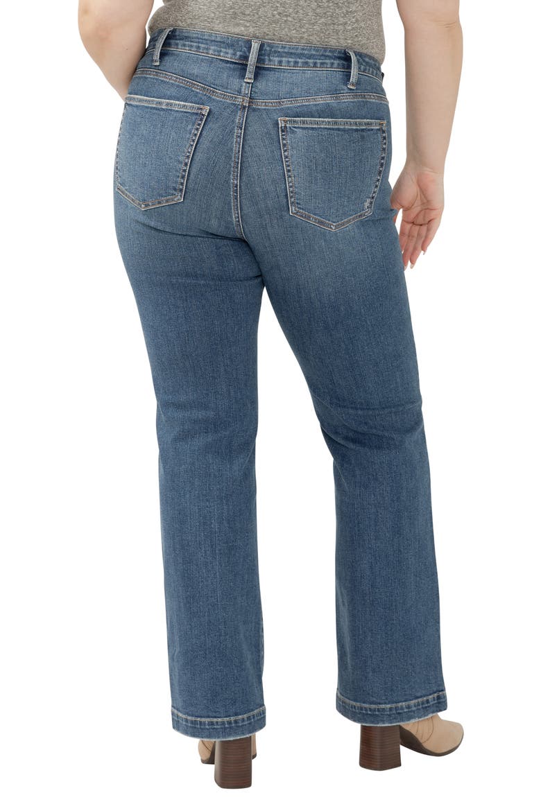 Avery Curvy Relaxed Straight Leg Trouser Jeans, Alternate, color, FOLK