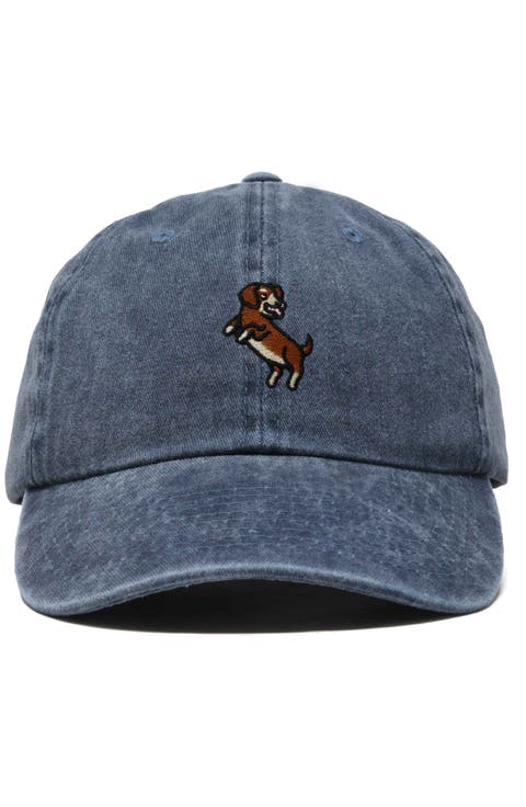 Dachshund Embroidered Dad Cap
