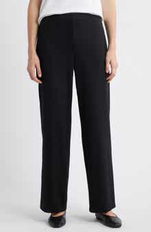 Eileen Fisher Straight Fit Pants