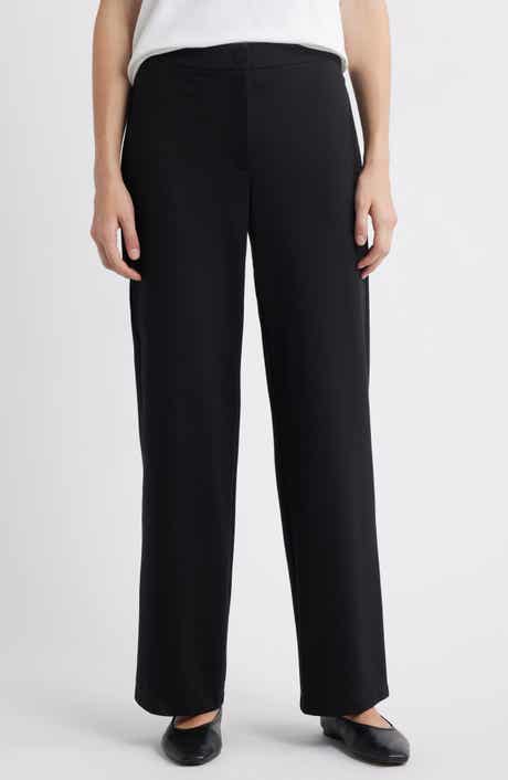 Eileen Fisher Straight Fit Pants
