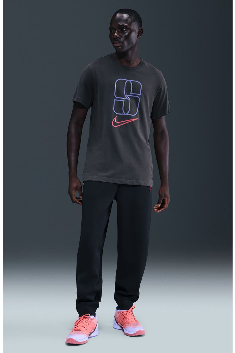 Sabrina Dri-FIT Basketball T-Shirt, Alternate, color, ANTHRACITE