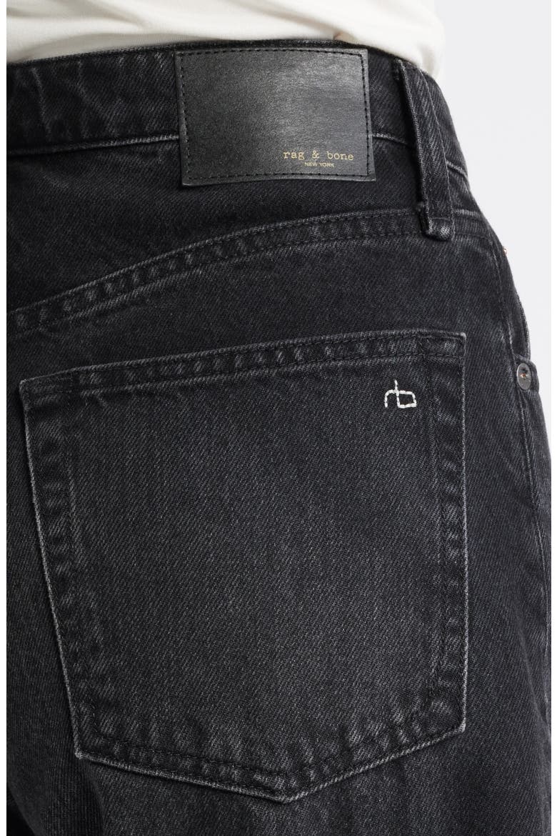 Sofie Cuffed High Waist Wide Leg Jeans, Alternate, color, BLAIR