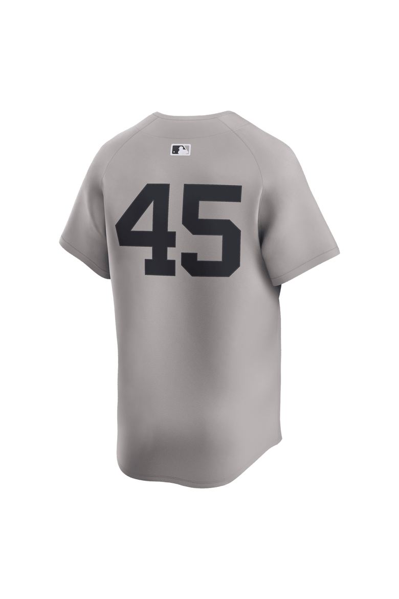 Men's Nike Gerrit Cole Gray New York Yankees Road Limited Player Jersey, Alternate, color, Gray