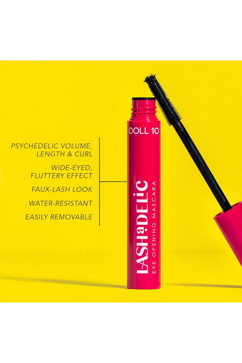 Lashadelic Eye Opening Mascara, Alternate, color, Black