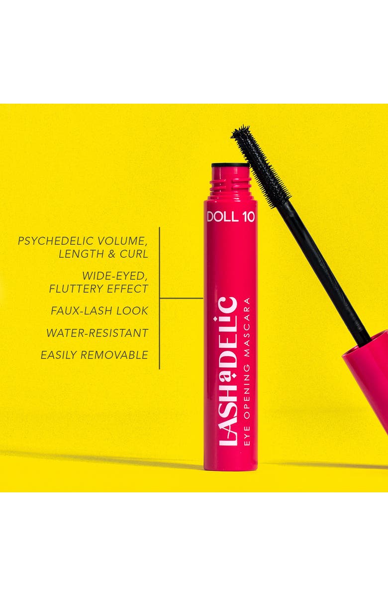 Doll 10 Beauty Lashadelic Eye Opening Mascara, Alternate, color, Black