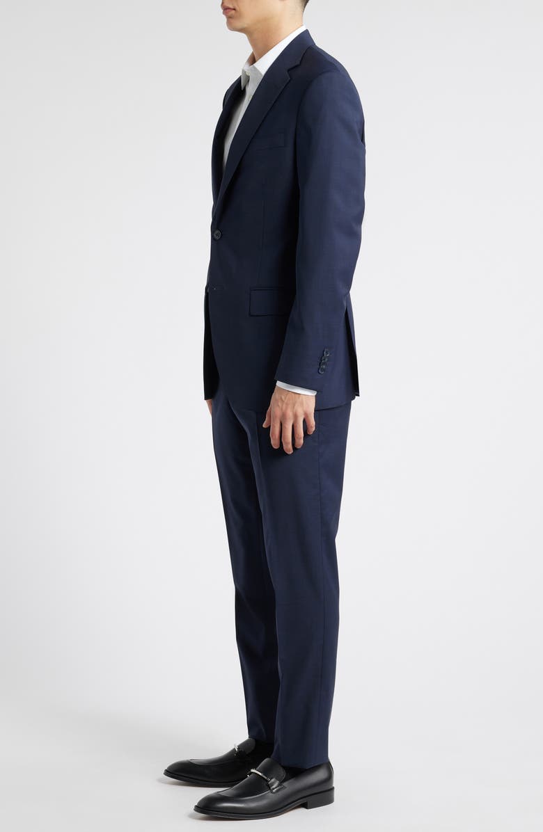 Peter Millar Hartford Classic Fit Stretch Wool Suit, Alternate, color, Navy