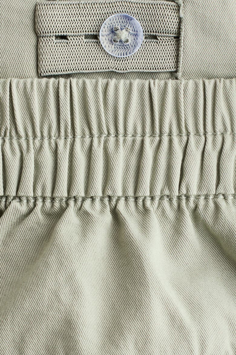 Cotton Twill Cargo Trousers, Alternate, color, Light sage green