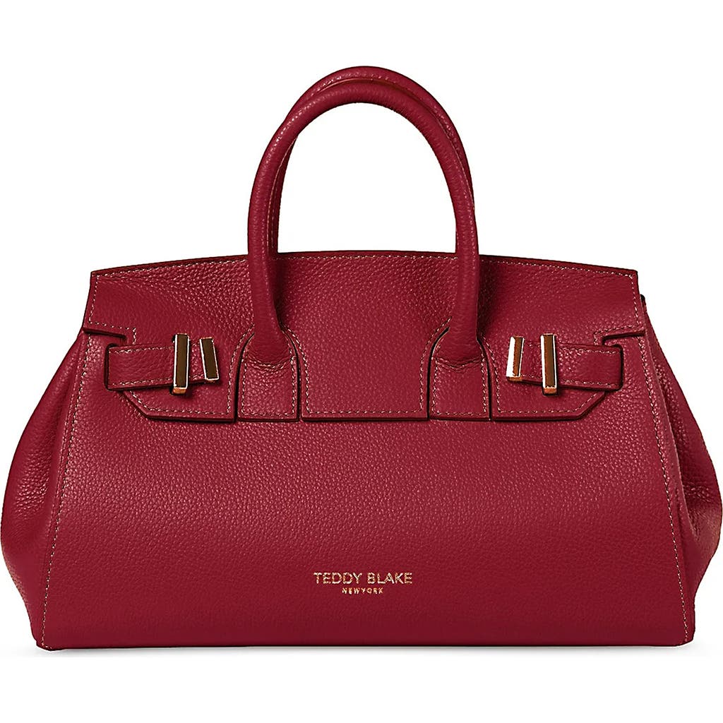 Teddy Blake Gigi Low Dollarino 11" In Dark Red