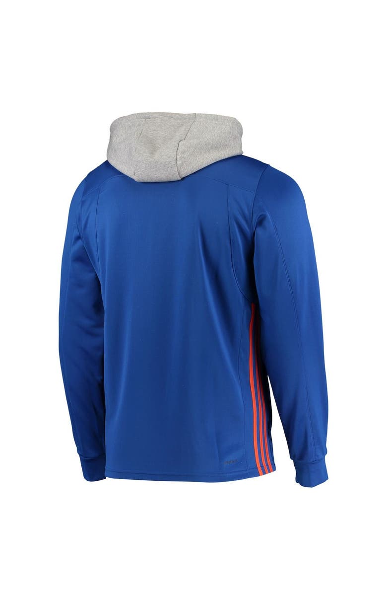 adidas Men's adidas Royal New York Islanders Skate Lace AEROREADY Pullover Hoodie, Alternate, color, 