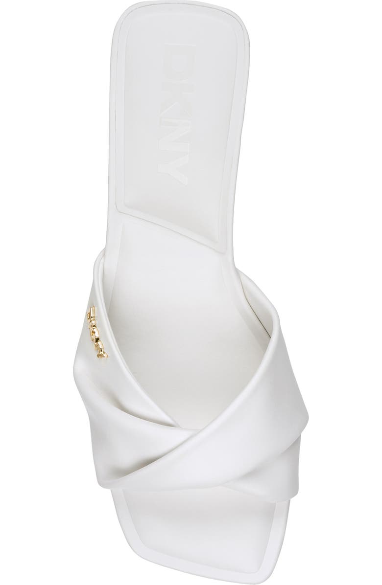 DKNY Jolaine Twist Sandal, Alternate, color, Marshmallow