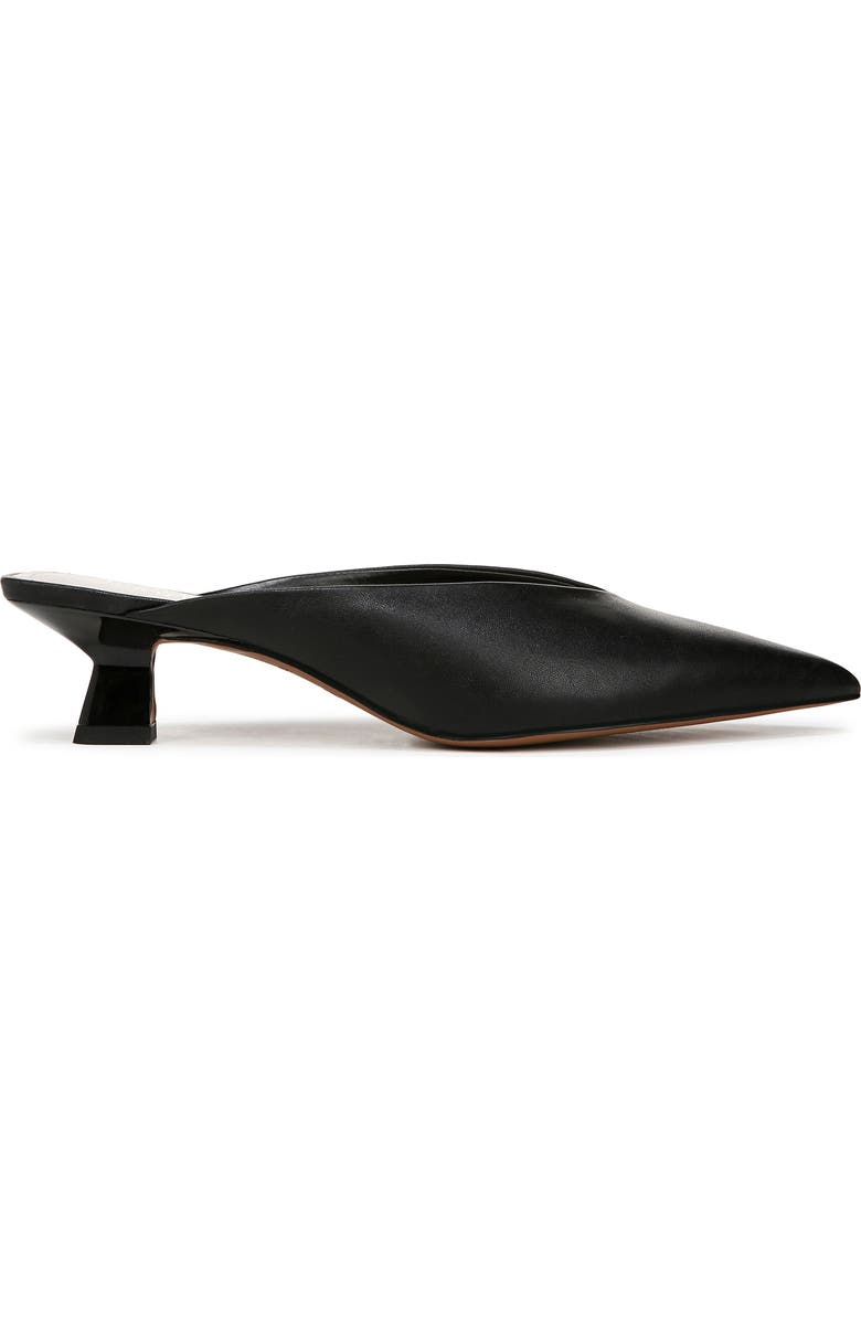 Franco Sarto Jayda Kitten Heel Mule, Alternate, color, Black