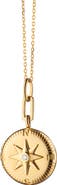 Monica Rich Kosann Adventure Compass Locket Necklace
