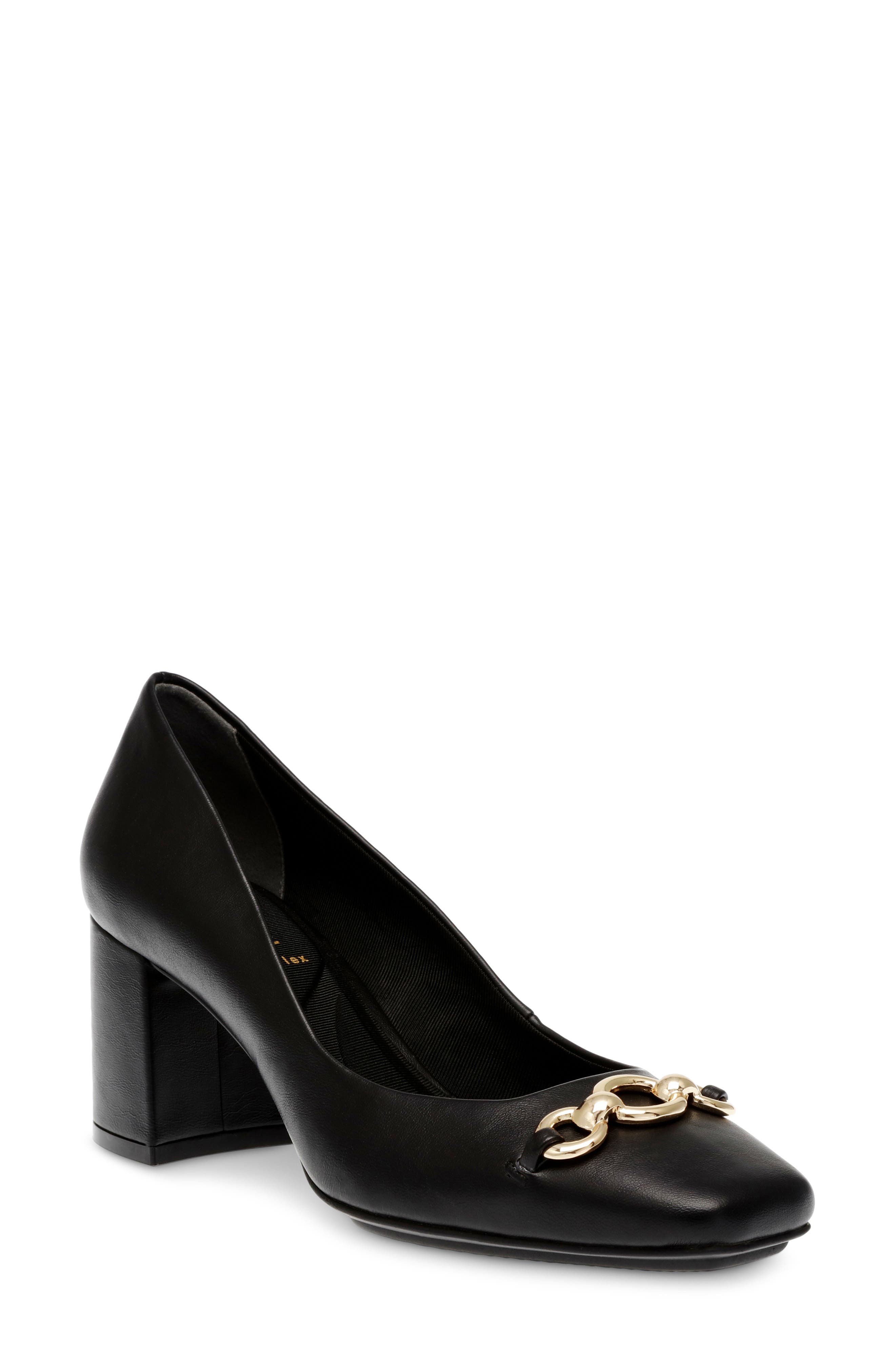 Anne Klein Luisa Chain Block Heel Pump, Main, color, 