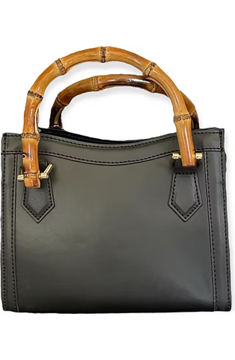 Jaushina Nicole Aria Top Handle Handbag, Main, color, Black