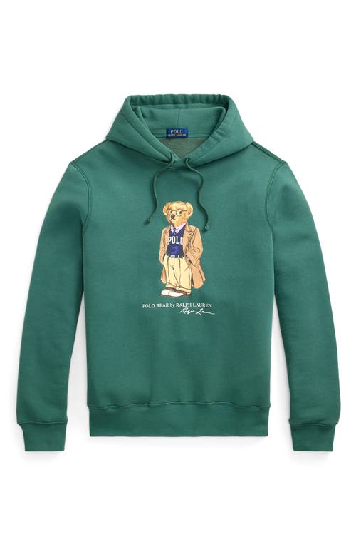 Polo Ralph Lauren Ralph Lauren Polo Bear Fleece Hoodie In Green