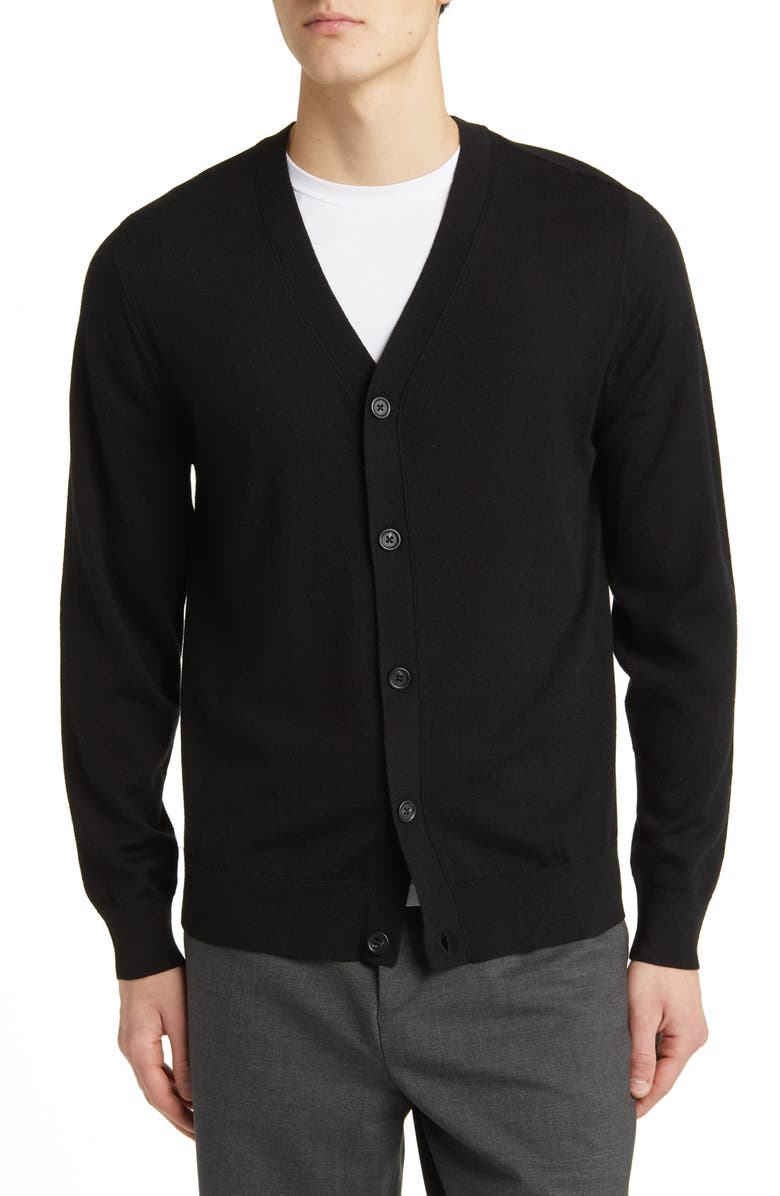 Reigning Champ Harry Lightweight Merino Wool Cardigan, Alternate, color, 