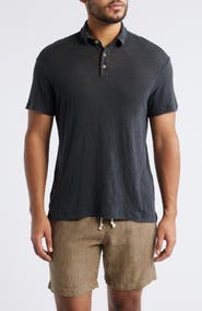 ALEX CRANE Linen Polo