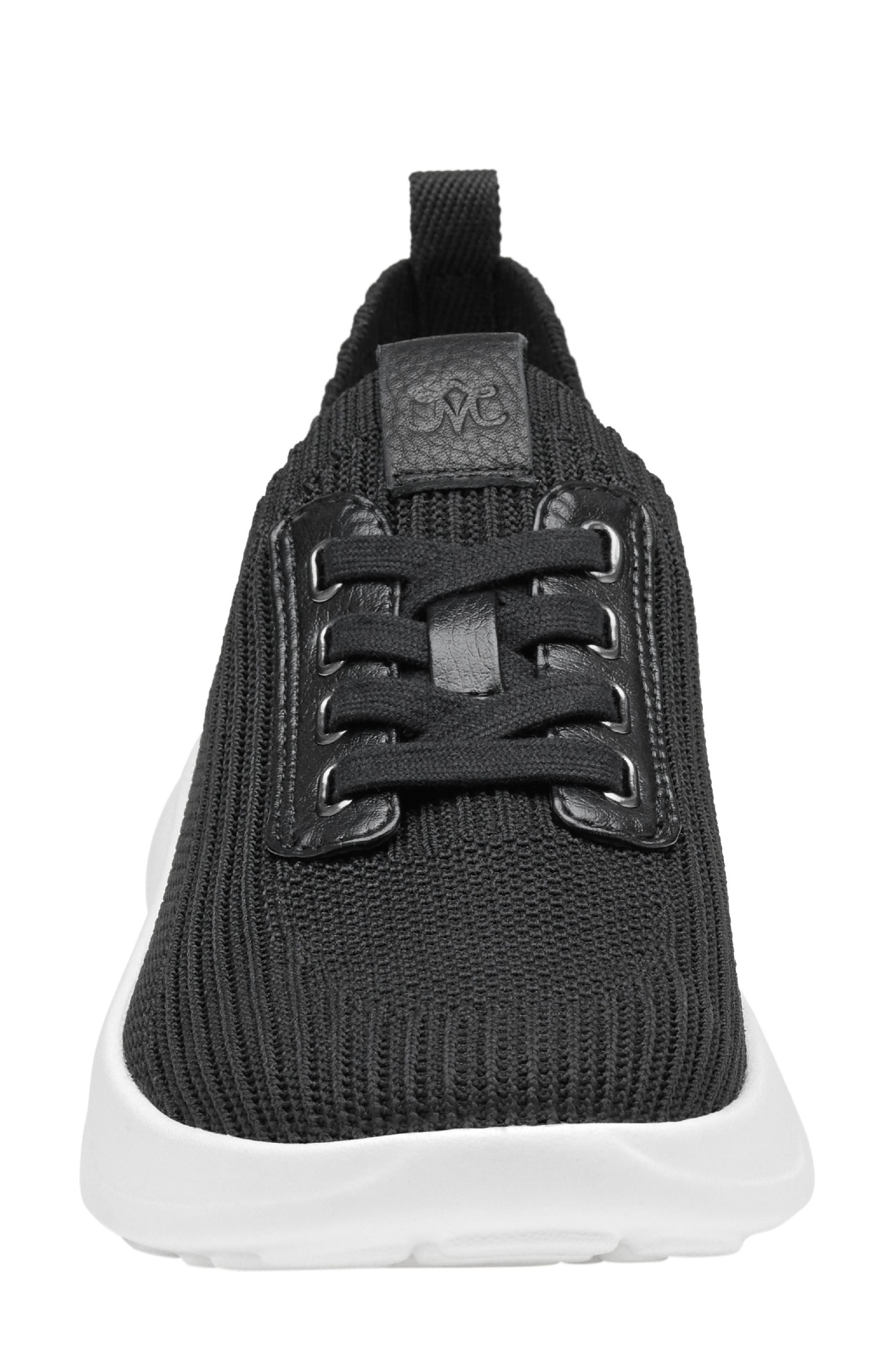 Johnston & Murphy Escape Knit Sneaker, Alternate, color, Black Knit