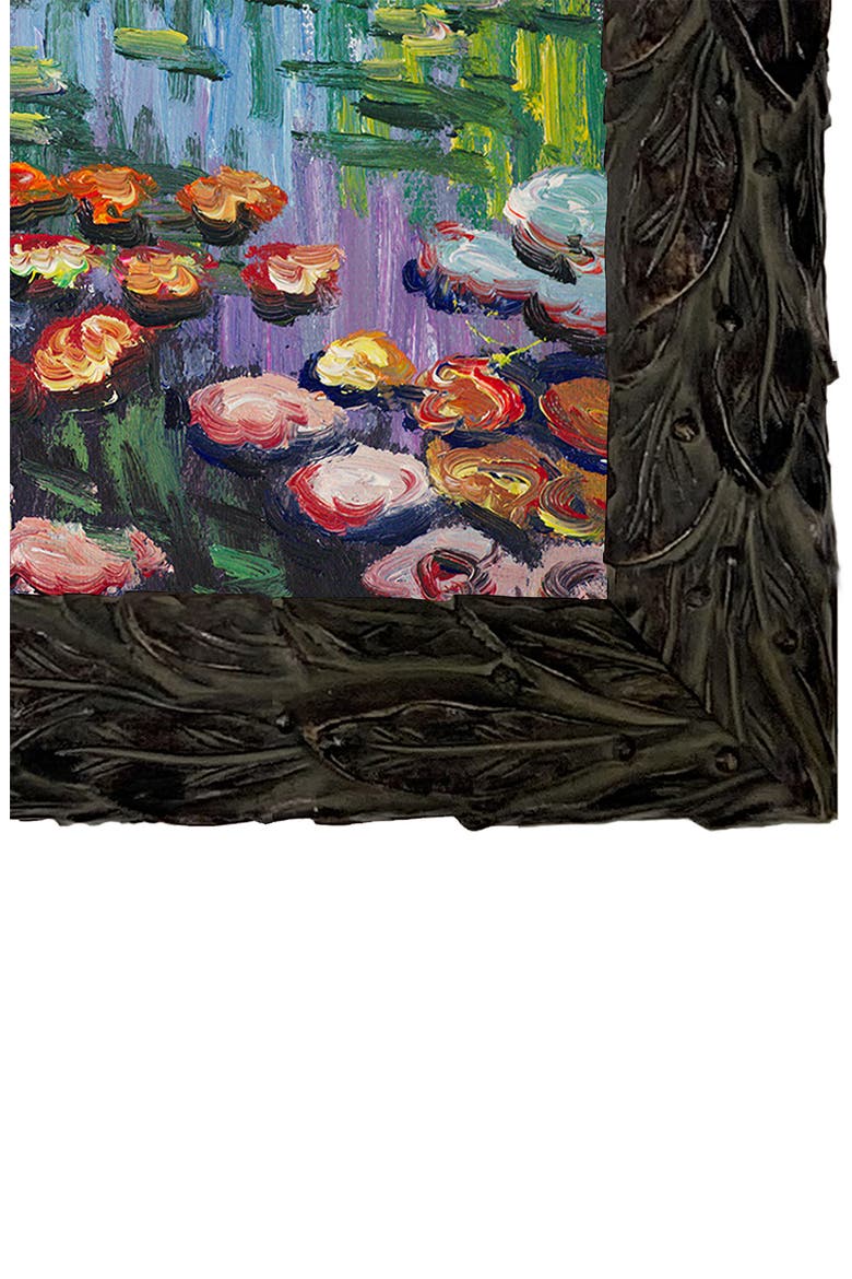 Water Lilies (Pink) by Claude Monet Canvas Wall Art, Alternate, color, MULTI