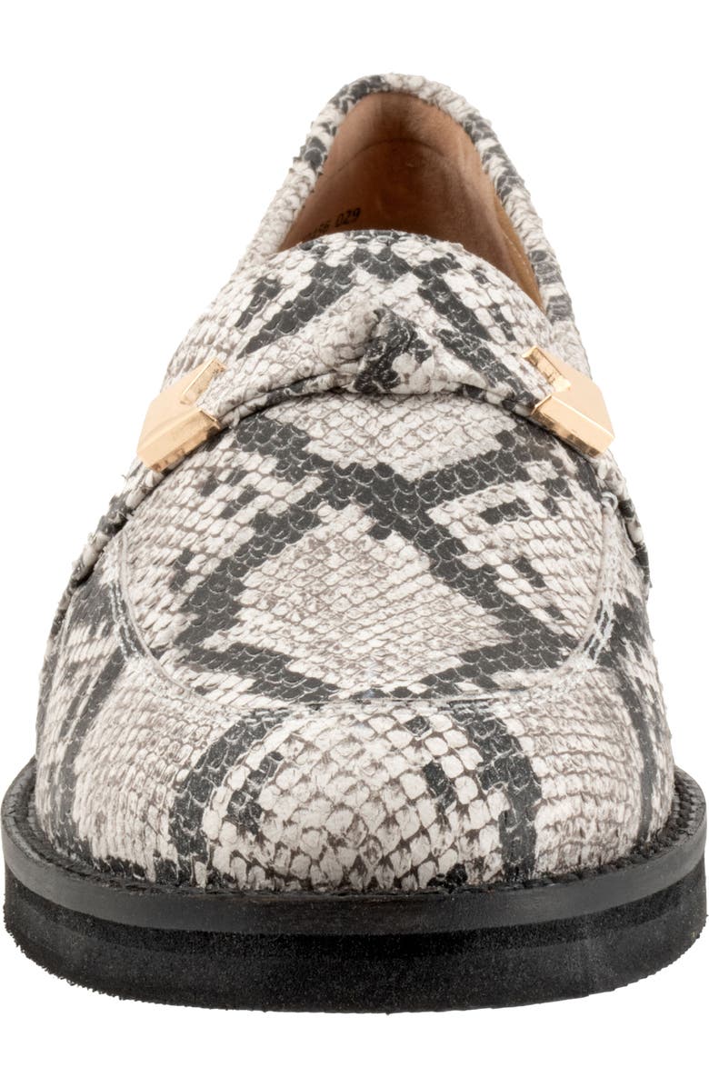 Trotters Femi Loafer, Alternate, color, Blk/White Sn