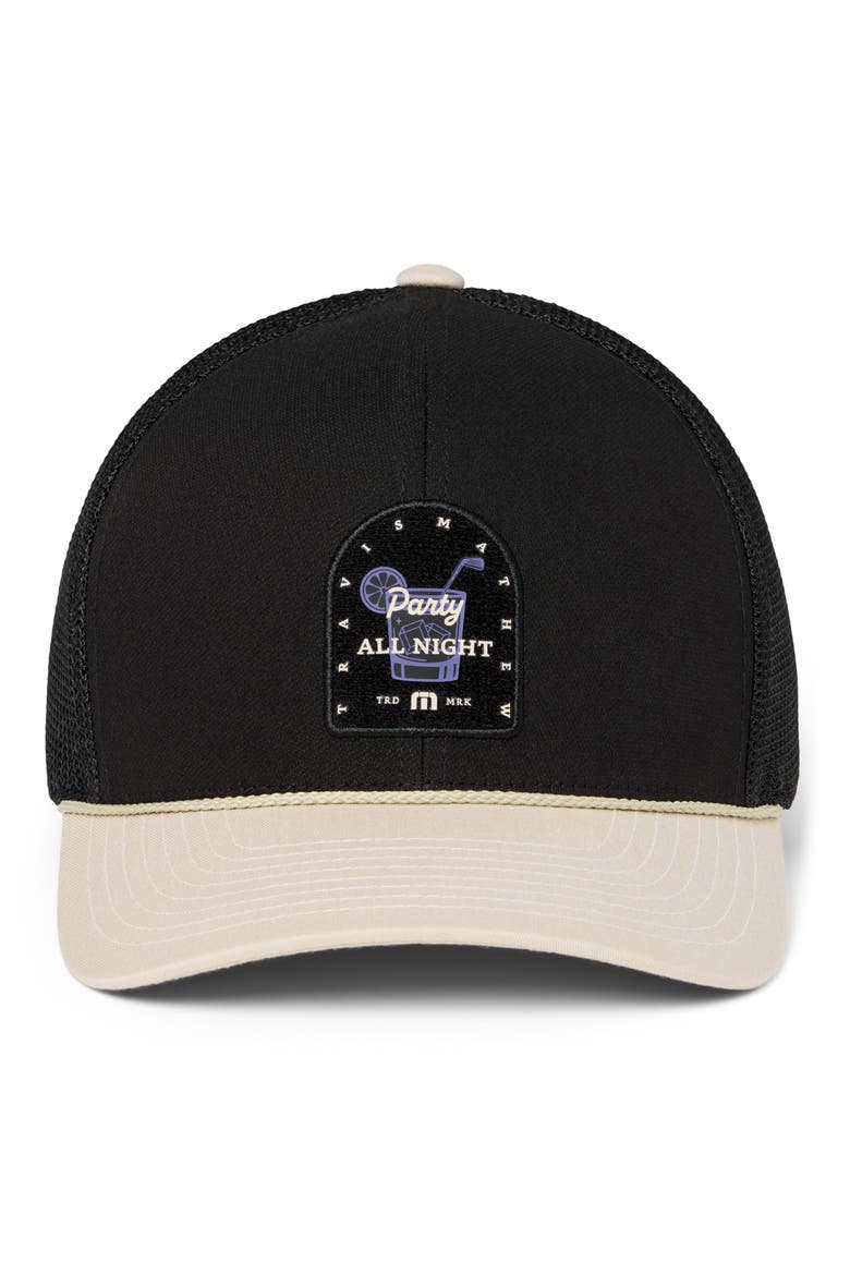 Beer Break Snapback Golf Hat, Alternate, color, BLACK