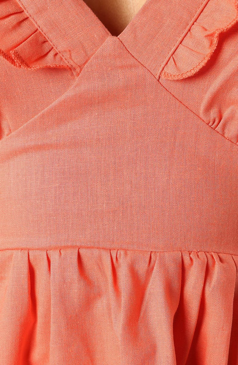 Petal & Pup Rowan Linen Blend Minidress, Alternate, color,