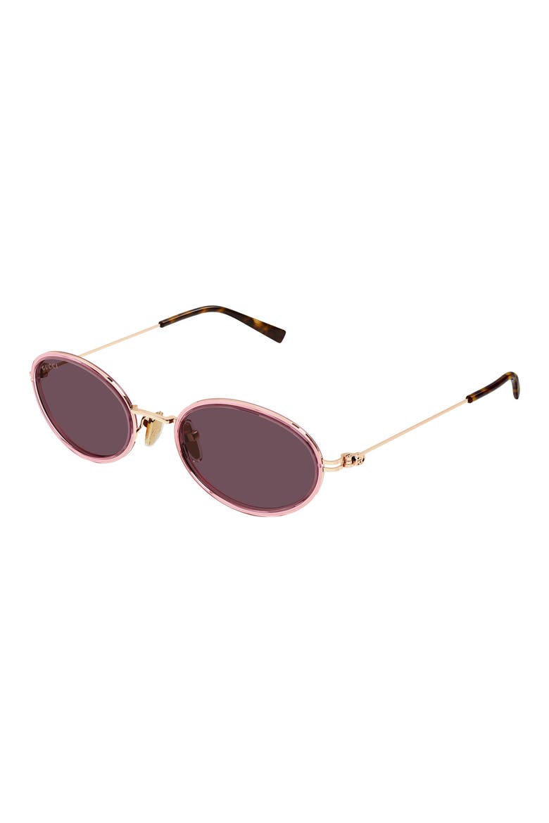 52mm Panthos Sunglasses, Alternate, color, PINK