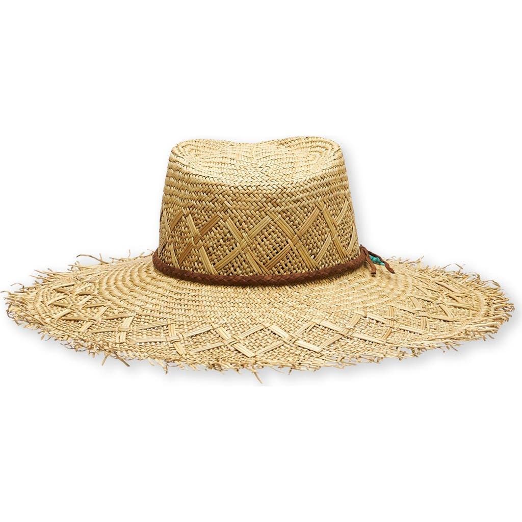 Fortela Caribe Straw Hat In Brown