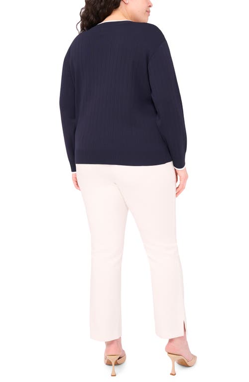 Halogenr Halogen(r) Tipped V-neck Cardigan