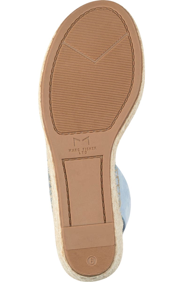 Marc Fisher LTD Andela Slingback Espadrille Wedge, Alternate, color,