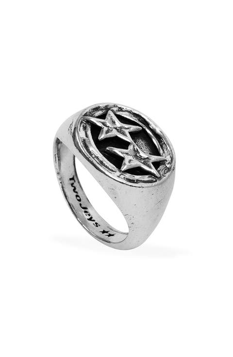 Men's Icon Signet Ring