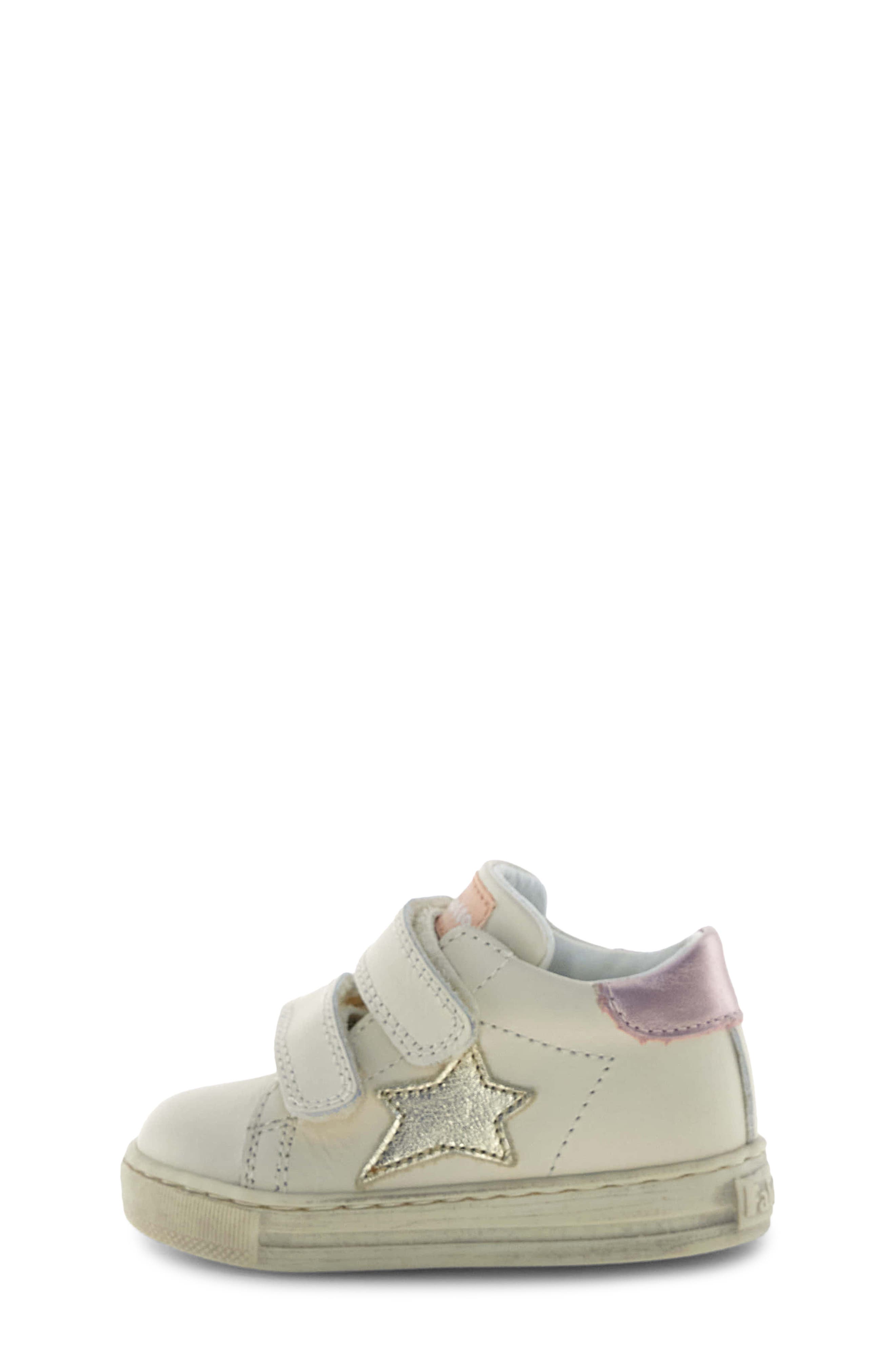 Kids' Falcotto Sasha Sneaker, Alternate, color, WHITE WHITE