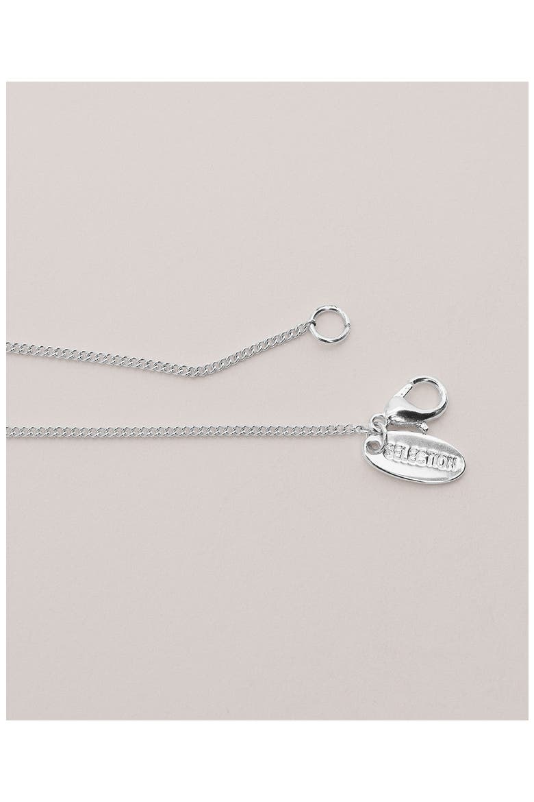 Locket Pendant Necklace, Alternate, color, SILVER
