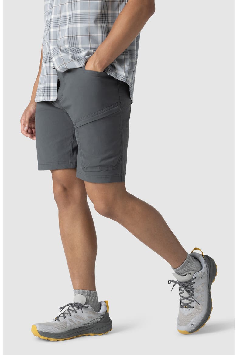 Timberline Utility Shorts, Alternate, color, CHARCOAL