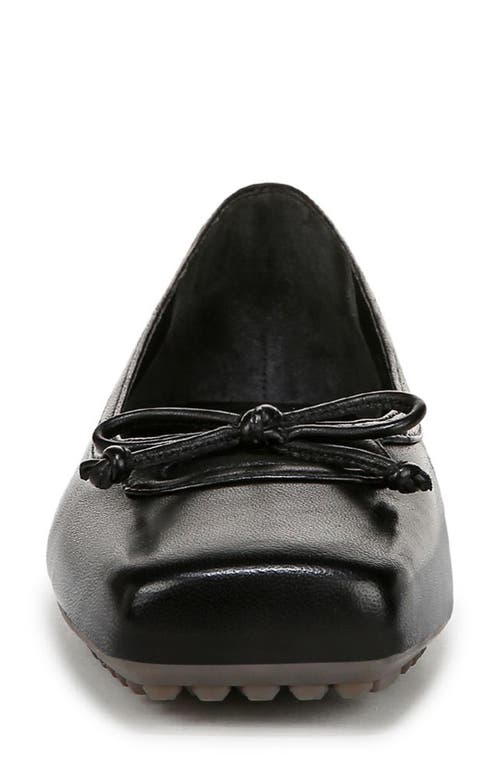 Franco Sarto Imara Square Toe Ballet Flat In Black